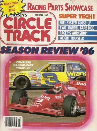 CIRCLE TRACK 1987 MAR - 2-STROKE RACERS, 69 FORD TALLADEGA, PASTERYAK